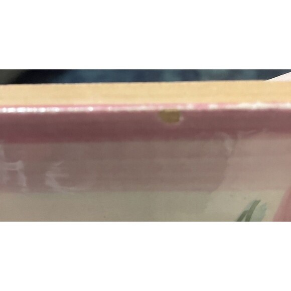 RARE Italian Pastel Floral Ceramic Trivet 8’ - Picture 4 of 7